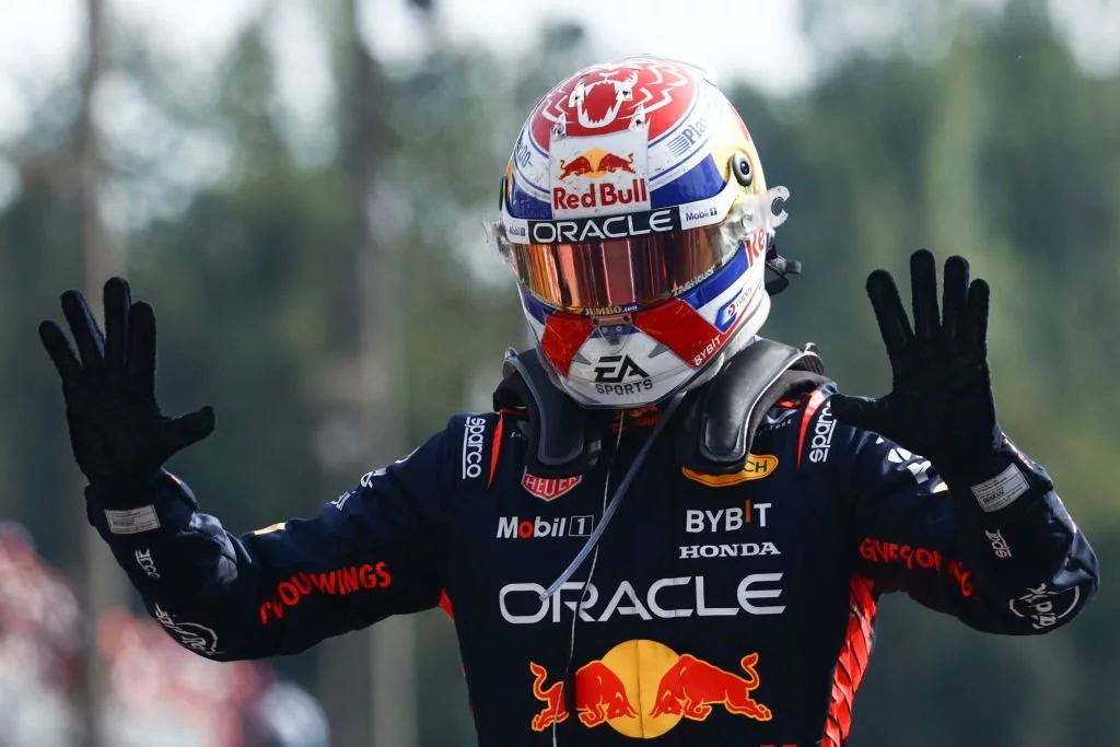 Max Verstappen after a race